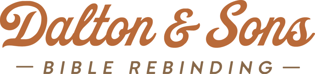 Dalton & Sons Bible Rebinding